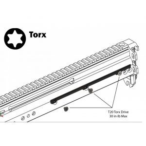 Receiver Rail Screw Set (Torx Upgrade)