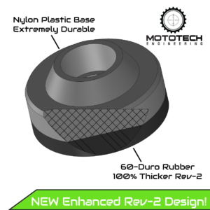 MCX Rubberized BufferPad 60Duro