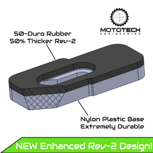 SCAR Rubberized BufferPad 50Duro